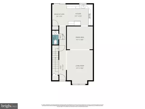 Floorplan - 6281 Rathlin Dr, Springfield, VA 22152 photo 2 of 3