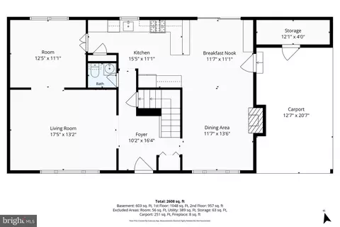 Floorplan - 9202 Setter Pl, Springfield, VA 22153 photo 1 of 3