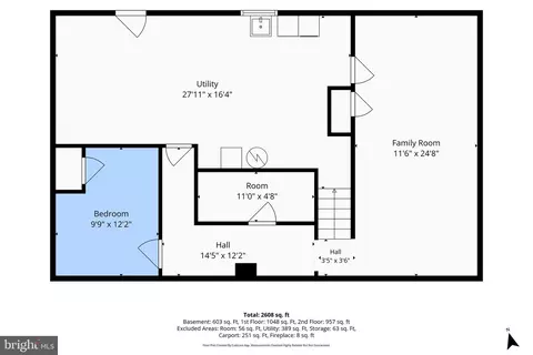 Floorplan - 9202 Setter Pl, Springfield, VA 22153 photo 2 of 3