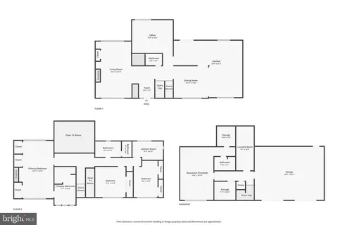 Floorplan - 11211 Wedge Dr, Reston, VA 20190 photo 1 of 1