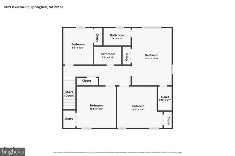 Floorplan - 8109 Overton Ct, Springfield, VA 22153 photo 3 of 3