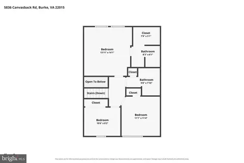 Floorplan - 5836 Canvasback Rd, Burke, VA 22015 photo 3 of 3