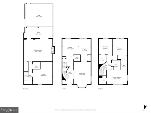 Floorplan - 8331 Wickham Rd, Springfield, VA 22152 photo 1 of 4