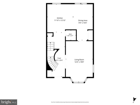 Floorplan - 8331 Wickham Rd, Springfield, VA 22152 photo 3 of 4