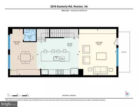 Floorplan - 1876 Easterly Rd, Reston, VA 20190 photo 2 of 4