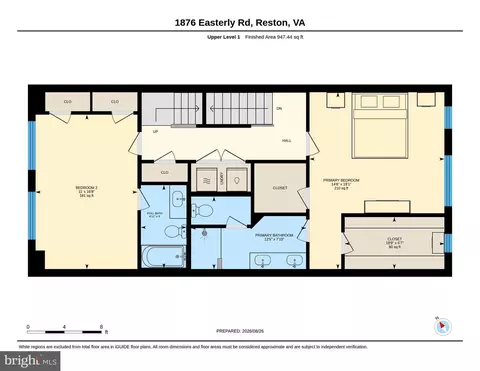 Floorplan - 1876 Easterly Rd, Reston, VA 20190 photo 3 of 4