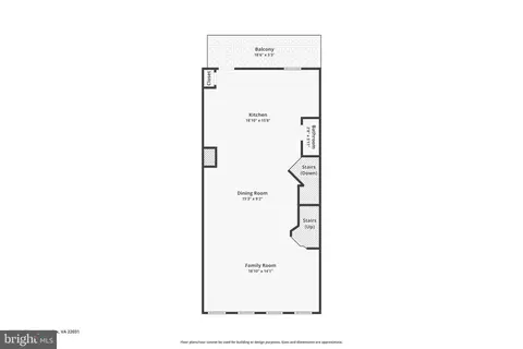 Floorplan - 9652 Pullman Pl, Fairfax, VA 22031 photo 2 of 4