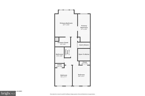 Floorplan - 9652 Pullman Pl, Fairfax, VA 22031 photo 3 of 4