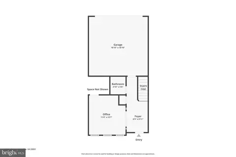 Floorplan - 9652 Pullman Pl, Fairfax, VA 22031 photo 1 of 4
