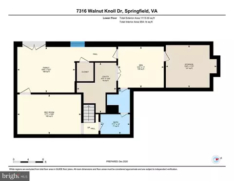 Floorplan - 7316 Walnut Knoll Dr, Springfield, VA 22153 photo 3 of 3