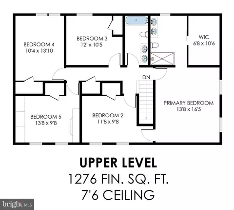 Floorplan - 7809 Roundabout Way, Springfield, VA 22153 photo 2 of 4
