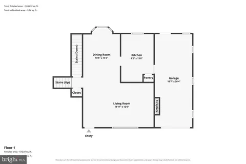 Floorplan - 5624 Queensberry Ave, Springfield, VA 22151 photo 2 of 4