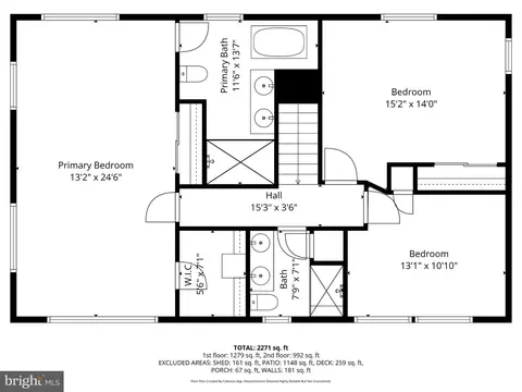 Floorplan - 7415 Jervis St, Springfield, VA 22151 photo 2 of 3