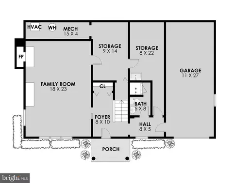 Floorplan - 7606 Long Pine Dr, Springfield, VA 22151 photo 2 of 2