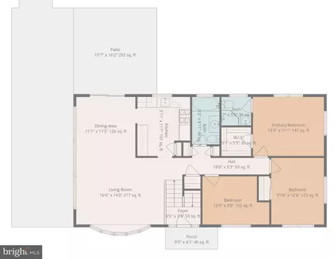 Floorplan - 8926 Cromwell Dr, Springfield, VA 22151 photo 1 of 2