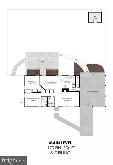 Floorplan - 7600 Hamlet St, Springfield, VA 22151 photo 2 of 5