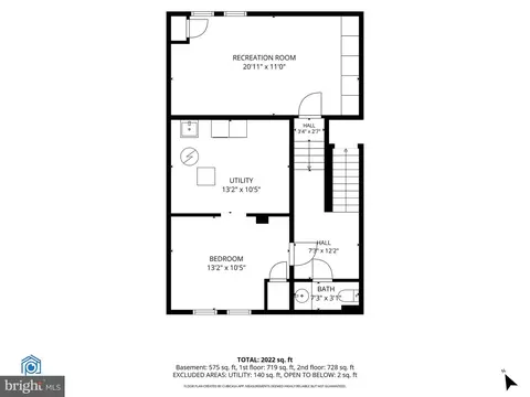 Floorplan - 8069 Powderbrook Ln, Springfield, VA 22153 photo 4 of 4