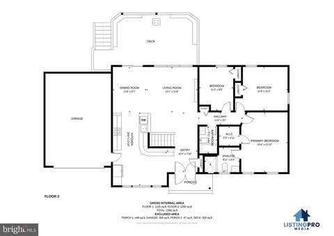 Floorplan - 7916 Delozier Ct, Springfield, VA 22153 photo 1 of 3