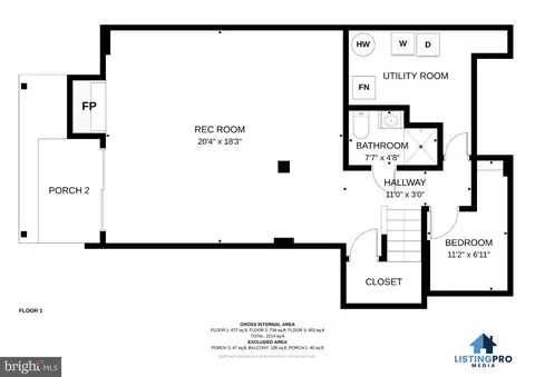 Floorplan - 11736 Decade Ct, Reston, VA 20191 photo 1 of 4