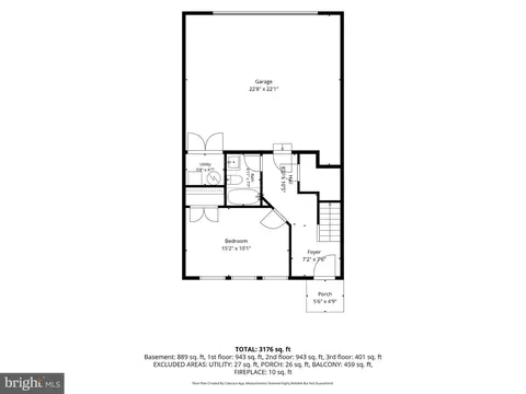Floorplan - 2483 Liberty Loop, Herndon, VA 20171 photo 3 of 5