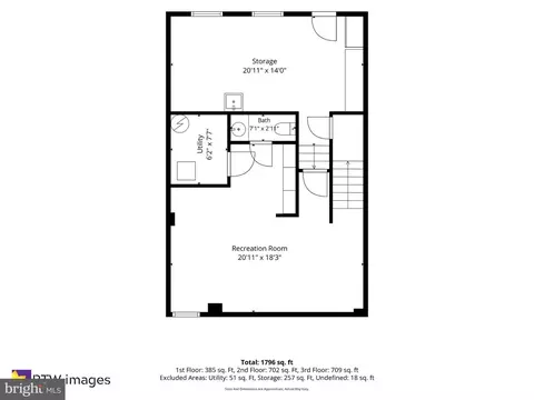 Floorplan - 8008 Carbondale Way, Springfield, VA 22153 photo 3 of 4