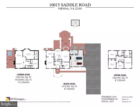 Floorplan - 10015 Saddle Rd, Vienna, VA 22181 photo 4 of 5