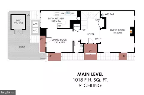 Floorplan - 1117 Kensington Rd, Mclean, VA 22101 photo 2 of 5