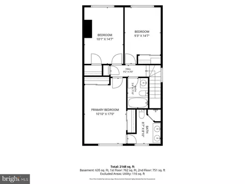 Floorplan - 1168 Wimbledon Dr, Mclean, VA 22101 photo 2 of 3