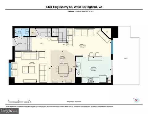 Floorplan - 6431 English Ivy Ct, Springfield, VA 22152 photo 1 of 4