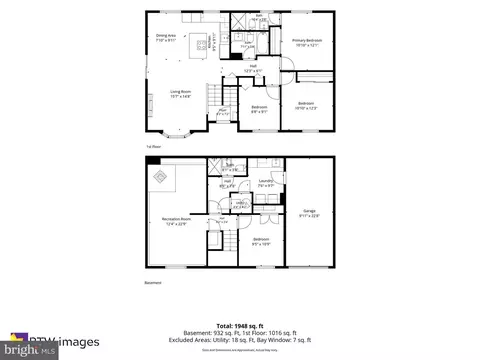 Floorplan - 12809 Kettering Dr, Herndon, VA 20171 photo 1 of 3