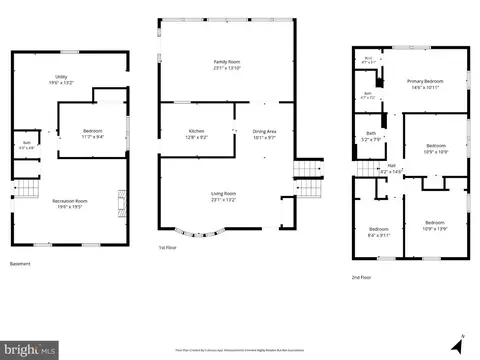 Floorplan - 8632 Kerry Ln, Springfield, VA 22152 photo 4 of 4