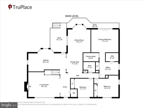 Floorplan - 7223 Oriole, Springfield, VA 22150 photo 1 of 2