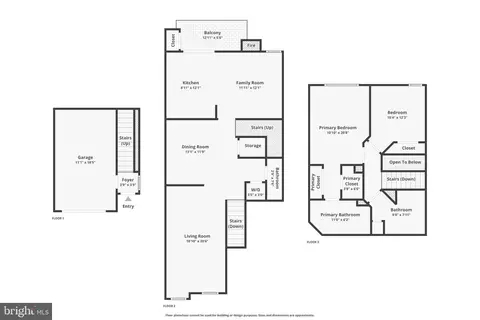 Floorplan - 11405 Windleaf Ct #25, Reston, VA 20194 photo 1 of 1