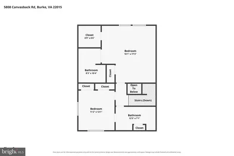 Floorplan - 5808 Canvasback Rd, Burke, VA 22015 photo 3 of 3