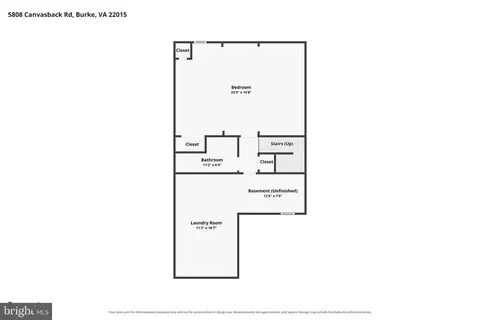 Floorplan - 5808 Canvasback Rd, Burke, VA 22015 photo 1 of 3