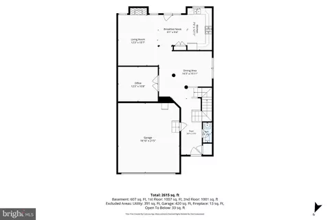 Floorplan - 9080 Arch Hall Rd, Lorton, VA 22079 photo 3 of 4