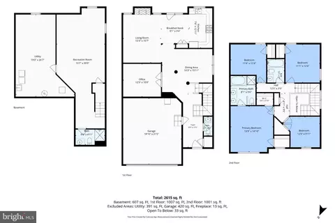 Floorplan - 9080 Arch Hall Rd, Lorton, VA 22079 photo 2 of 4
