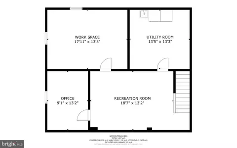 Floorplan - 6106 Roxbury Ave, Springfield, VA 22152 photo 3 of 4