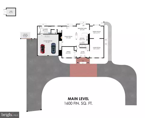 Floorplan - 7845 Old Dominion Dr, Mclean, VA 22102 photo 2 of 3