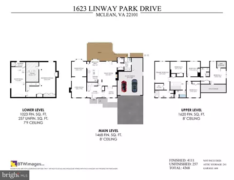 Floorplan - 1623 Linway Park Dr, Mclean, VA 22101 photo 1 of 4