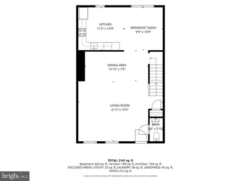 Floorplan - 5602 Sutherland Ct, Burke, VA 22015 photo 2 of 4