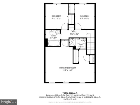 Floorplan - 5602 Sutherland Ct, Burke, VA 22015 photo 3 of 4