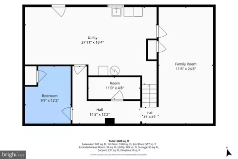 Floorplan - 9202 Setter Pl, Springfield, VA 22153 photo 2 of 3
