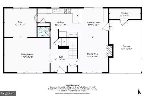 Floorplan - 9202 Setter Pl, Springfield, VA 22153 photo 1 of 3