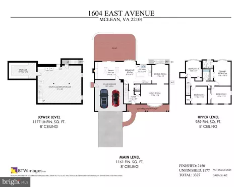 Floorplan - 1604 East Ave, Mclean, VA 22101 photo 1 of 4