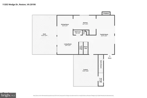 Floorplan - 11202 Wedge Dr, Reston, VA 20190 photo 1 of 4