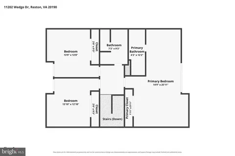 Floorplan - 11202 Wedge Dr, Reston, VA 20190 photo 2 of 4