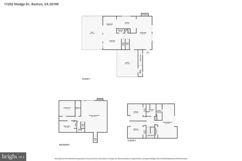 Floorplan - 11202 Wedge Dr, Reston, VA 20190 photo 4 of 4