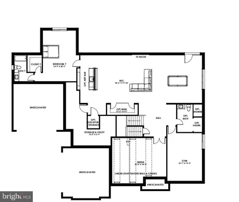Floorplan - 6451 Jefferson Pl, Mclean, VA 22101 photo 1 of 3