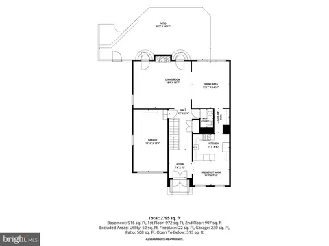 Floorplan - 1558 Mclean Commons Ct, Mclean, VA 22101 photo 2 of 4